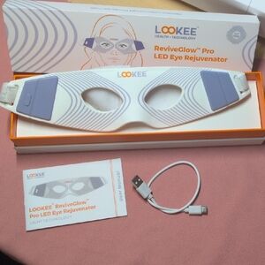 Lookee ReviveGlow Pro LED Eye Rejuvenator Mask with 80 LEDs -red lghts therapy.
